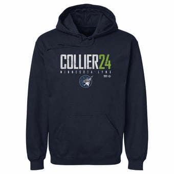 Men's 500 Level Napheesa Collier Navy Minnesota Lynx Elite Pullover Hoodie