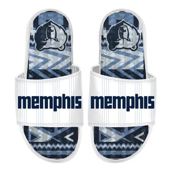 Unisex ISlide  White Memphis Grizzlies 2025/26 City Edition Gel Slide Sandals