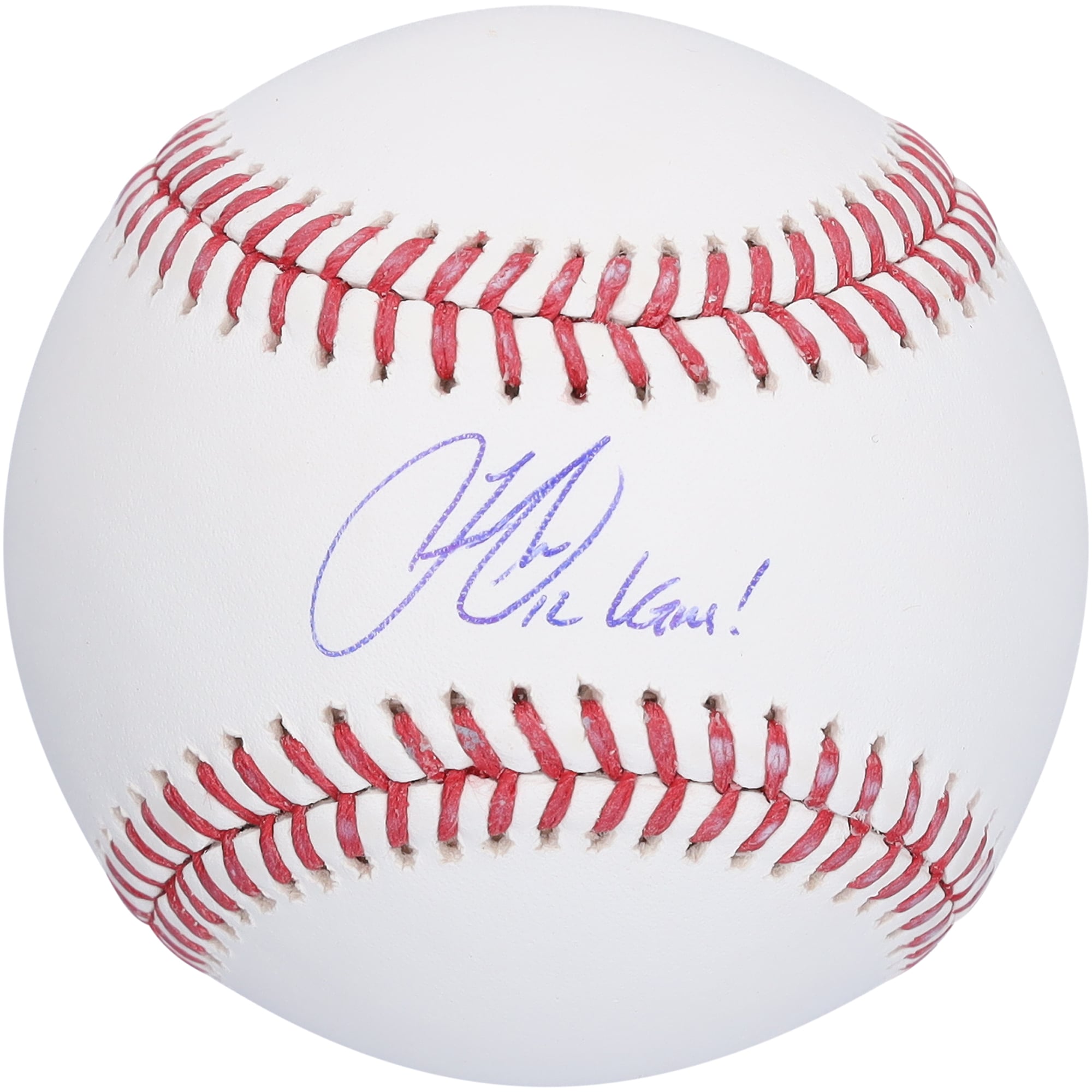 Francisco Lindor New York Mets Autographed Baseball with "LGM!" Inscription