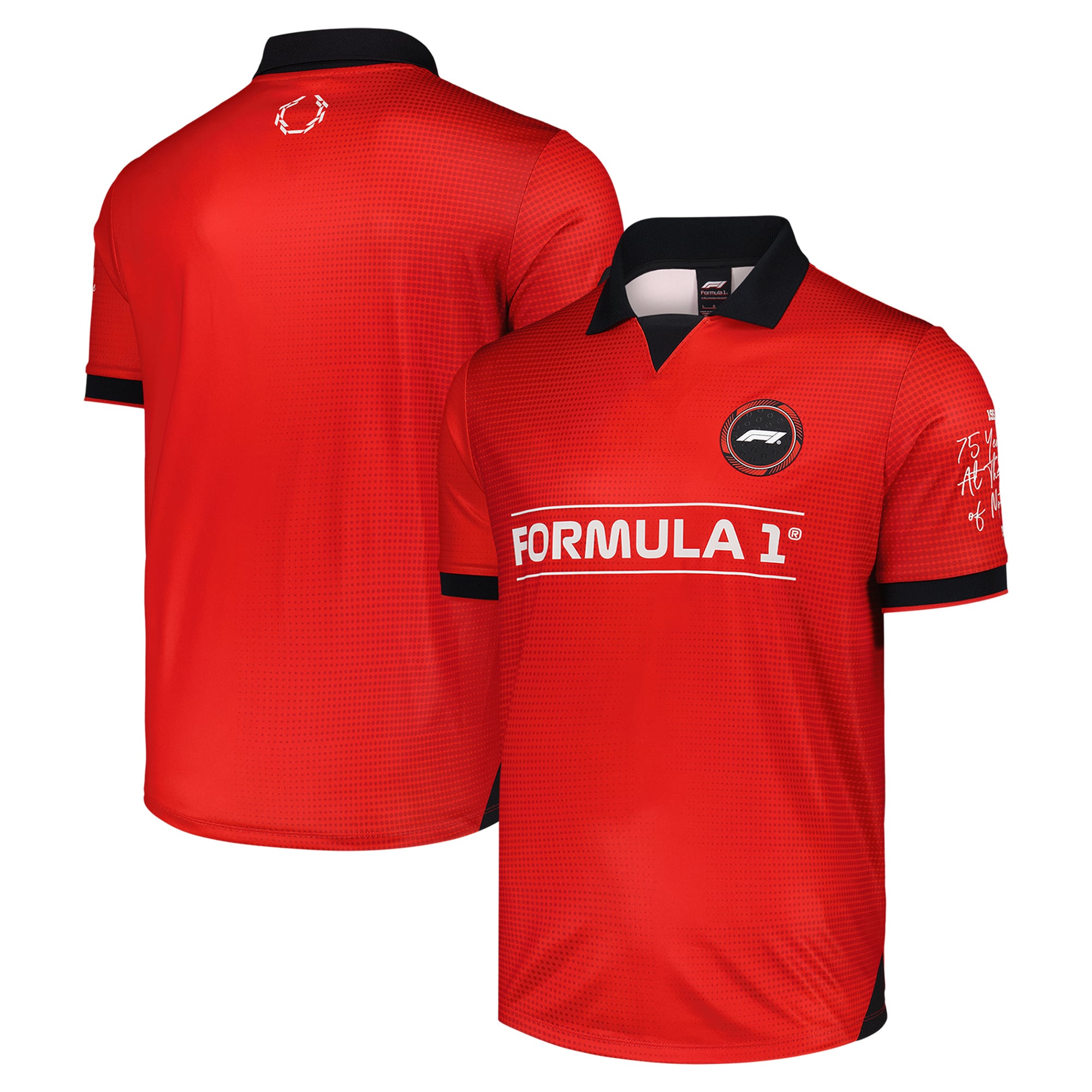 Formel-1-75-Kurzarm-Fußballtrikot
