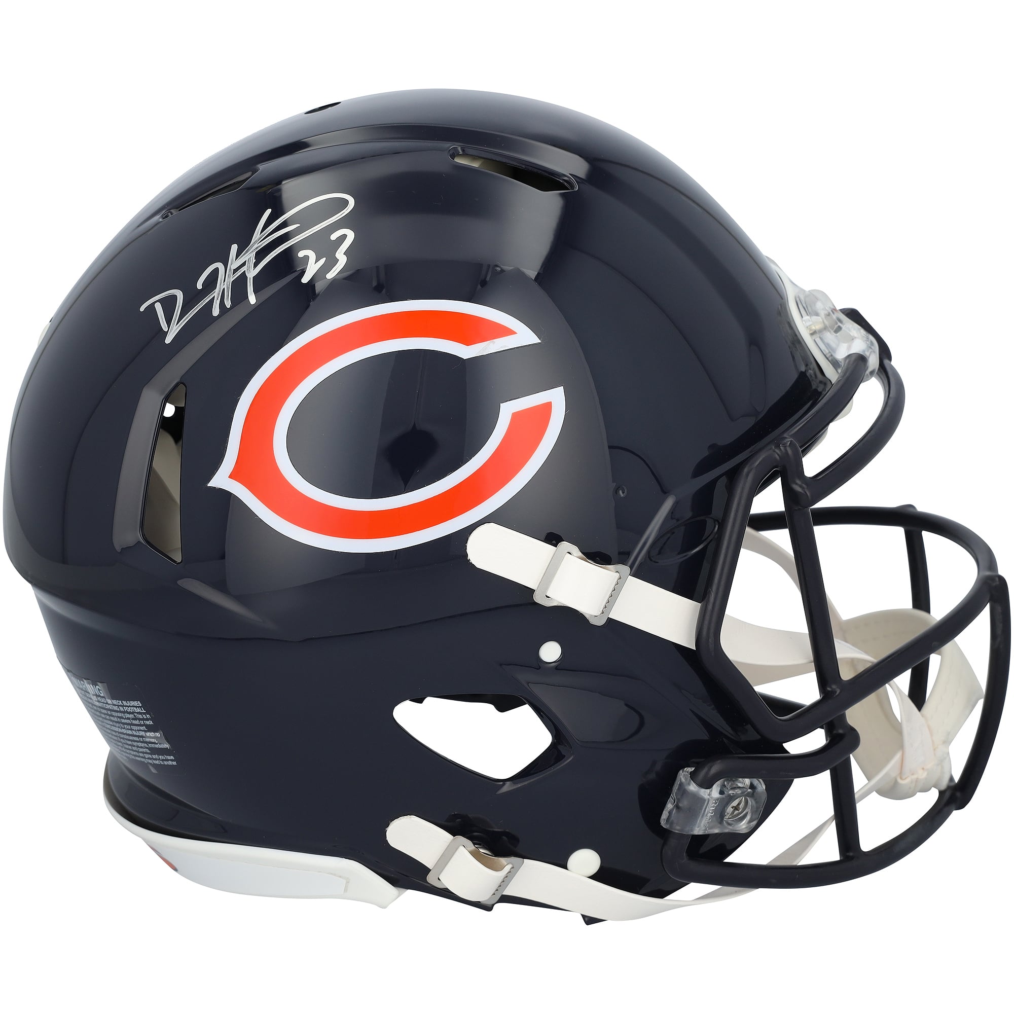 Devin Hester Chicago Bears Autographed Riddell Speed Authentic Helmet