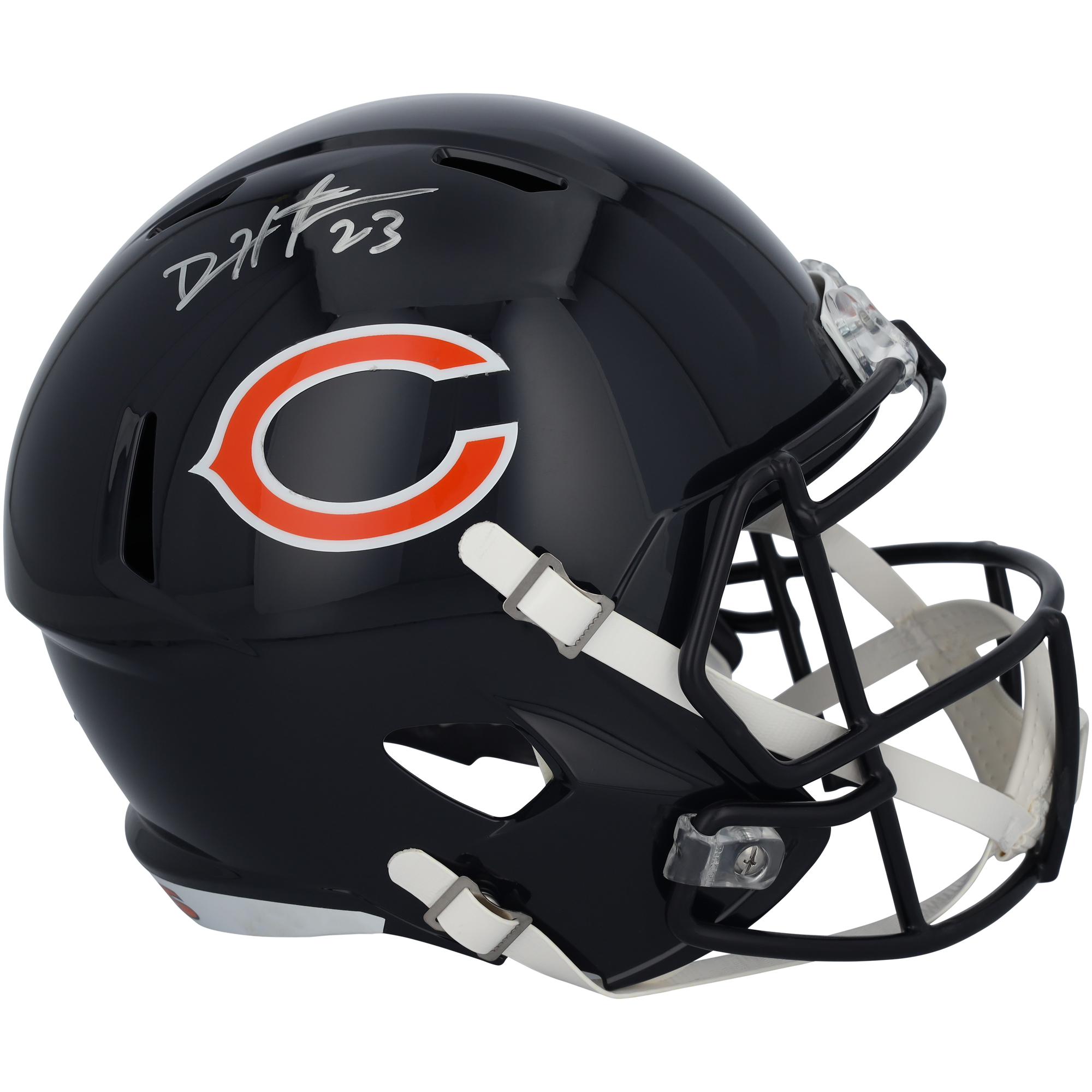 Devin Hester Chicago Bears Autographed Riddell Speed Replica Helmet