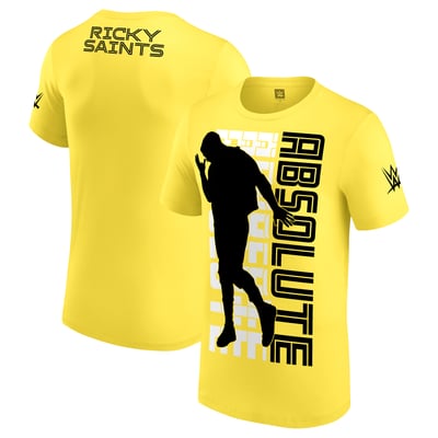 Men's Yellow Ricky Saints Absolute T-Shirt