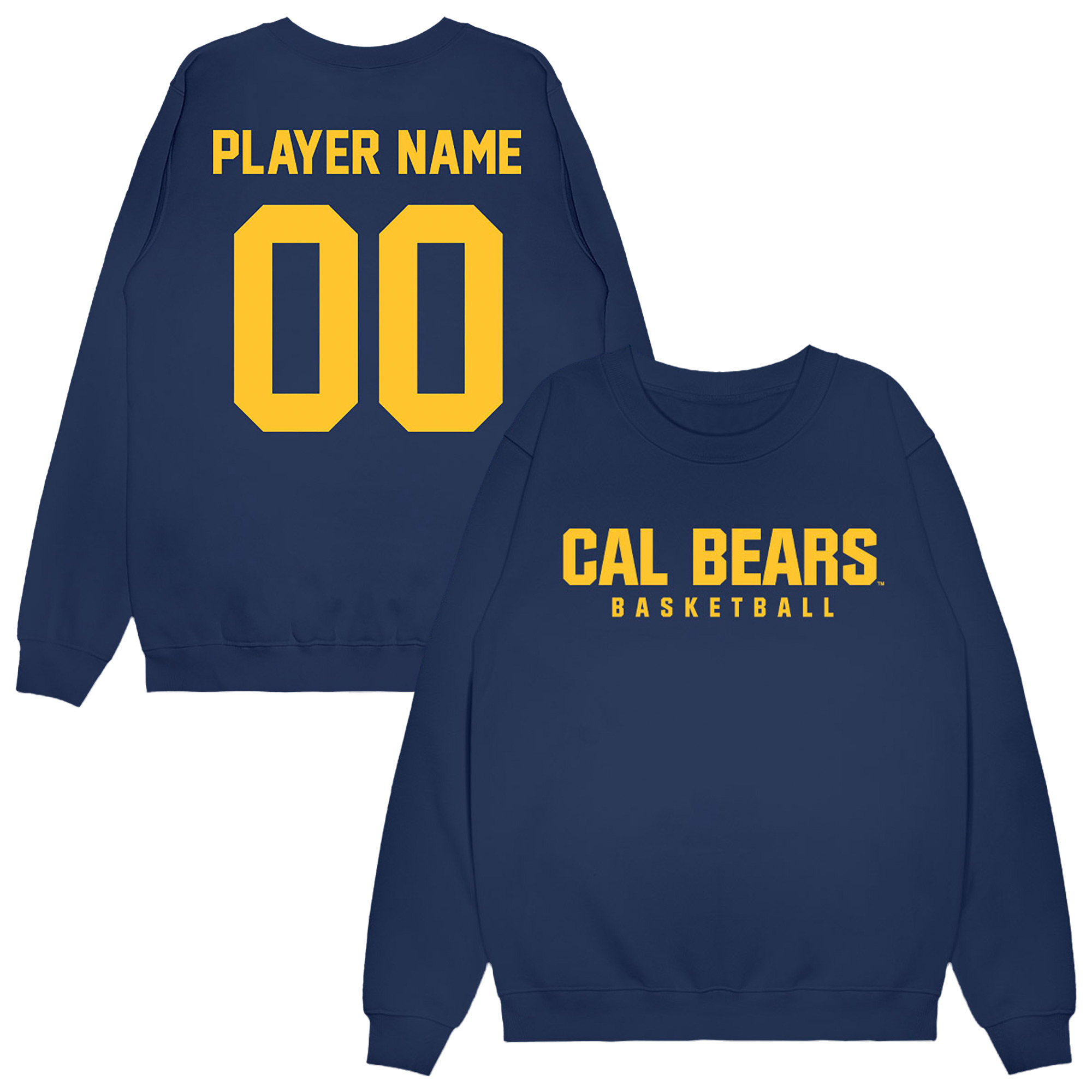 Unisex Navy Cal Bears NIL Pick-A-Player Women’s Basketball Sweatshirt Unisex Navy Cal Bears NIL Pick-A-Player Women’s Basketball Sweatshirt