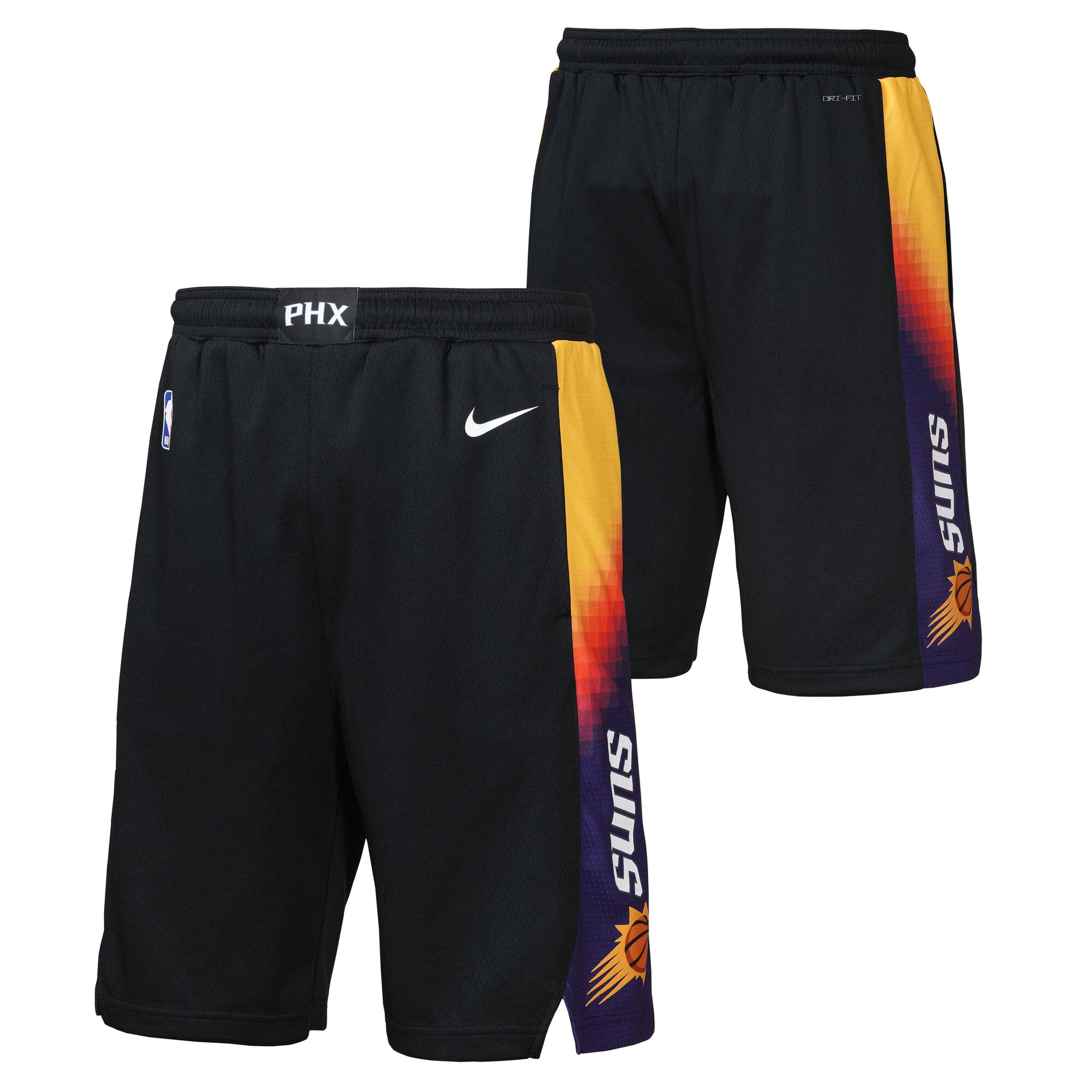 Phoenix Suns Nike 2025/26 City Edition Dri-FIT Shorts – Youth Phoenix Suns Nike 2025/26 City Edition Dri-FIT Shorts – Youth