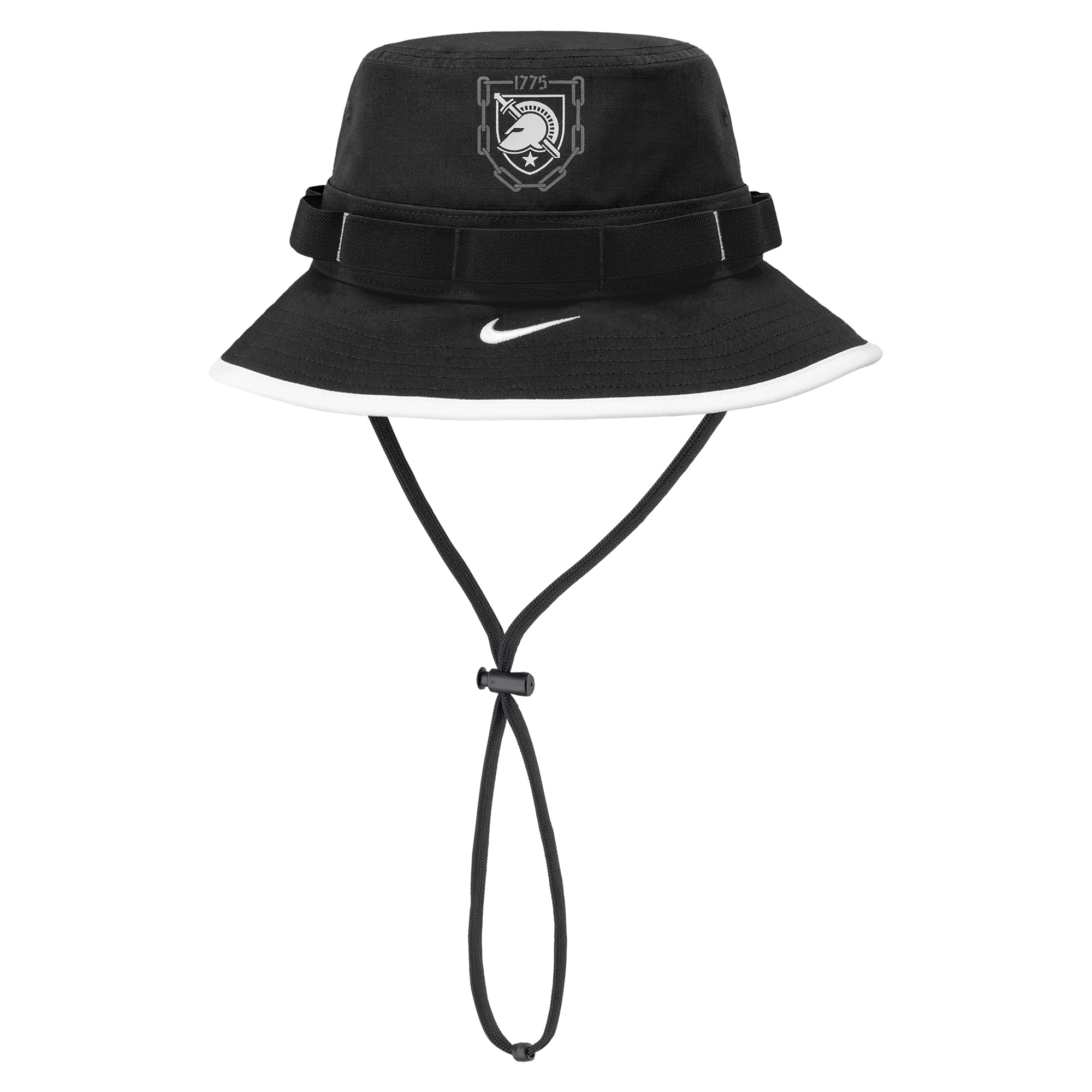 Men's Nike Black Army Black Knights Army 250 Collection Boonie Dri-FIT Bucket Hat