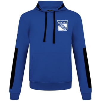 Men's Levelwear  Royal New York Rangers Bombay Response Pullover Hoodie