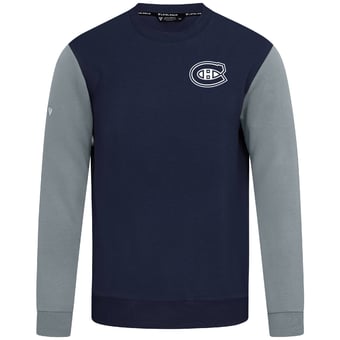 Men's Levelwear  Navy/Gray Montreal Canadiens  Ultimate Response Sweatshirt