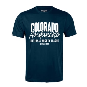 Men's Levelwear  Navy Colorado Avalanche  Richmond Response T-Shirt