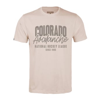 Men's Levelwear  Khaki Colorado Avalanche  Richmond Response T-Shirt