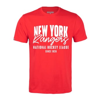 Men's Levelwear  Red New York Rangers  Richmond Response T-Shirt