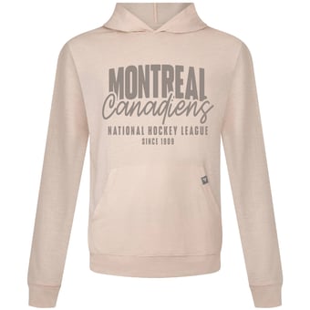 Men's Levelwear  Khaki Montreal Canadiens Relay Response Pullover Hoodie