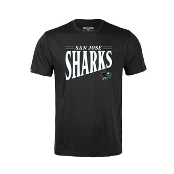 Youth Levelwear  Black San Jose Sharks  Little Richmond Tally T-Shirt