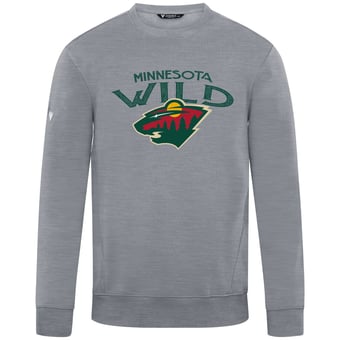 Men's Levelwear  Gray Minnesota Wild  Zane Mission Sweatshirt