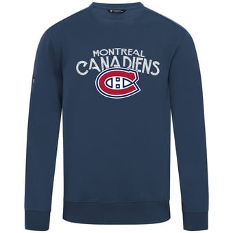 Men's Levelwear  Navy Montreal Canadiens  Zane Mission Sweatshirt