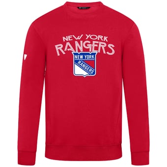 Men's Levelwear  Red New York Rangers  Zane Mission Sweatshirt