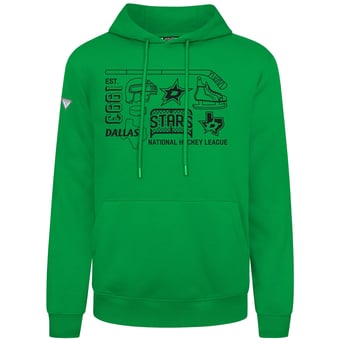 Men's Levelwear  Green Dallas Stars Podium Campaign Pullover Hoodie