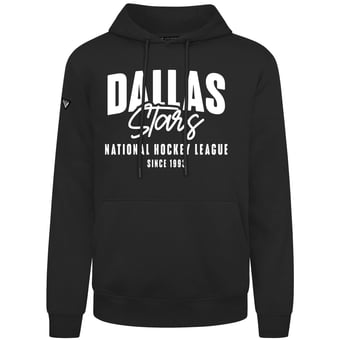 Men's Levelwear  Black Dallas Stars Podium Response Pullover Hoodie
