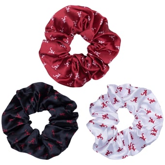 ZooZatz Alabama Crimson Tide Luxe Scrunchie Three-Piece Set
