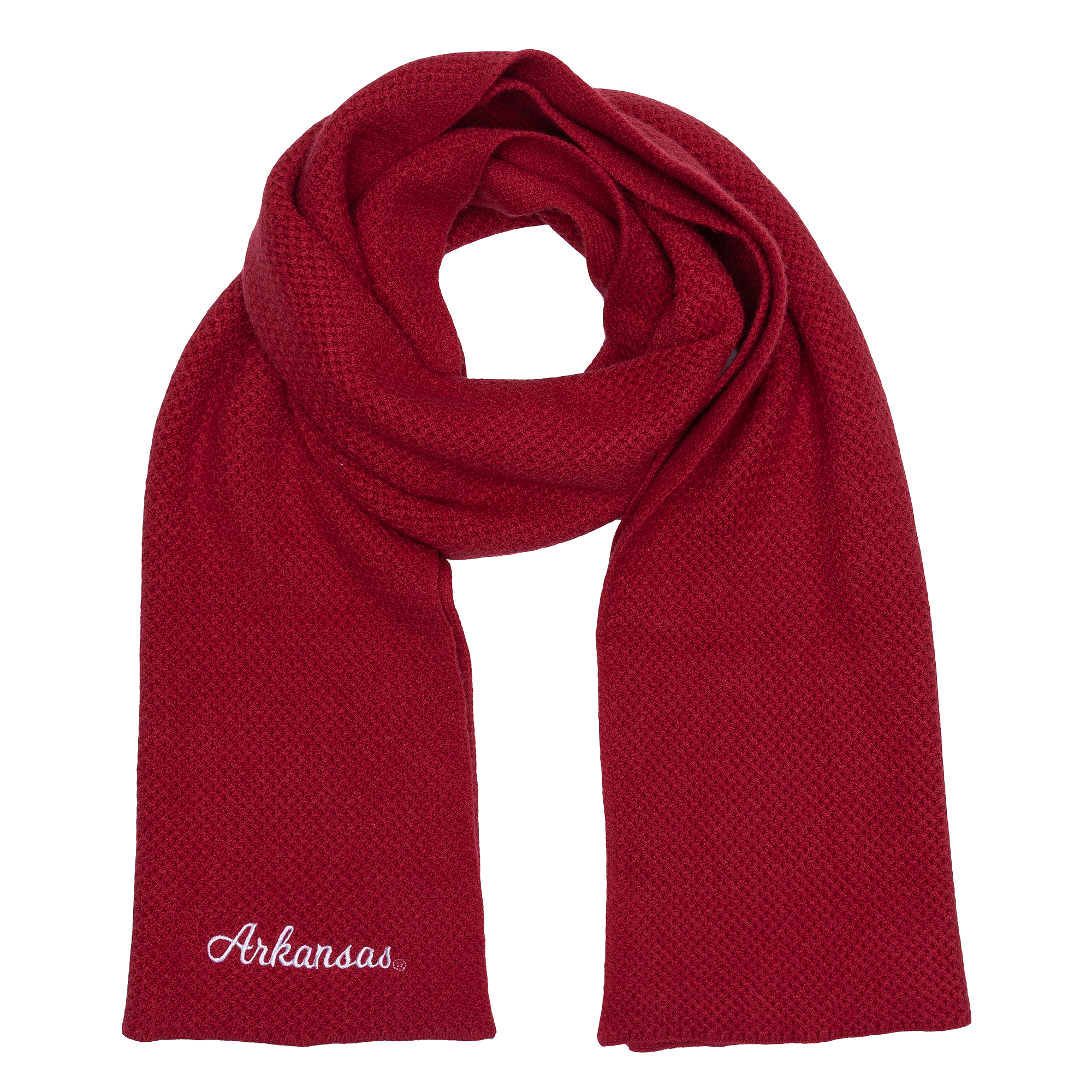ZooZatz Cardinal Arkansas Razorbacks Fashion Knit Scarf ZooZatz Cardinal Arkansas Razorbacks Fashion Knit Scarf