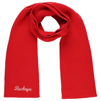 ZooZatz Scarlet Ohio State Buckeyes Fashion Knit Scarf