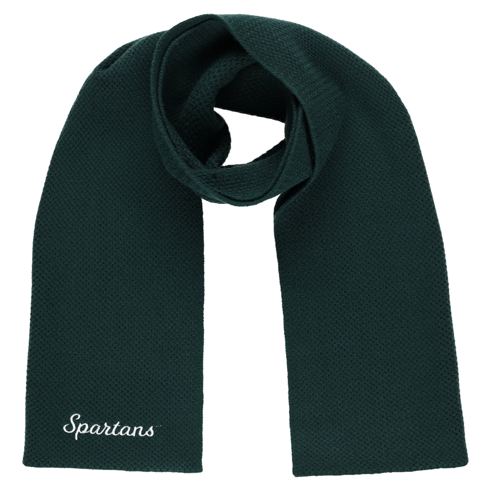 ZooZatz Green Michigan State Spartans Fashion Knit Scarf
