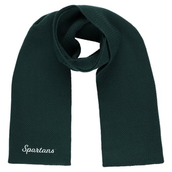 ZooZatz Green Michigan State Spartans Fashion Knit Scarf