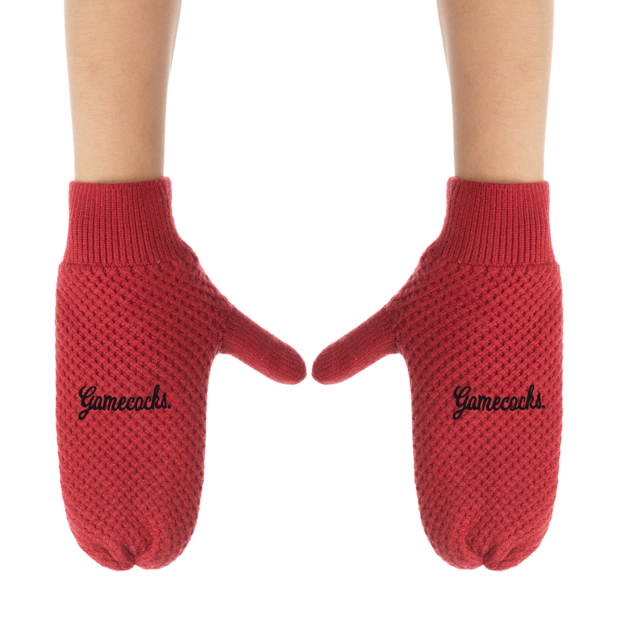 ZooZatz South Carolina Gamecocks Knit Bow Headband & Mittens Bundle