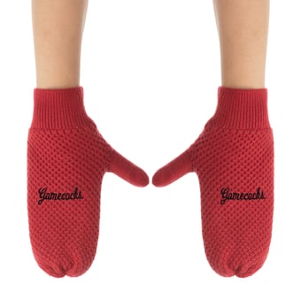 ZooZatz South Carolina Gamecocks Knit Bow Headband & Mittens Bundle