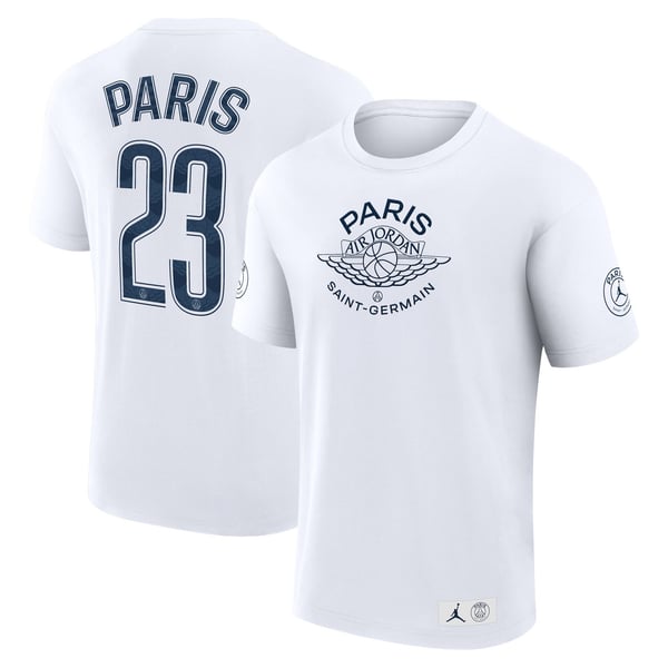 T-Shirt 'Paris 23' PSG x Jordan Wings - Blanc