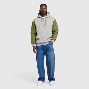 Sweat à capuche 1/4 de zip PSG Elements Hybrid - Étain classique, vue 4