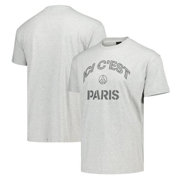 T-Shirt manches courtes PSG Elements Super doux - Acier