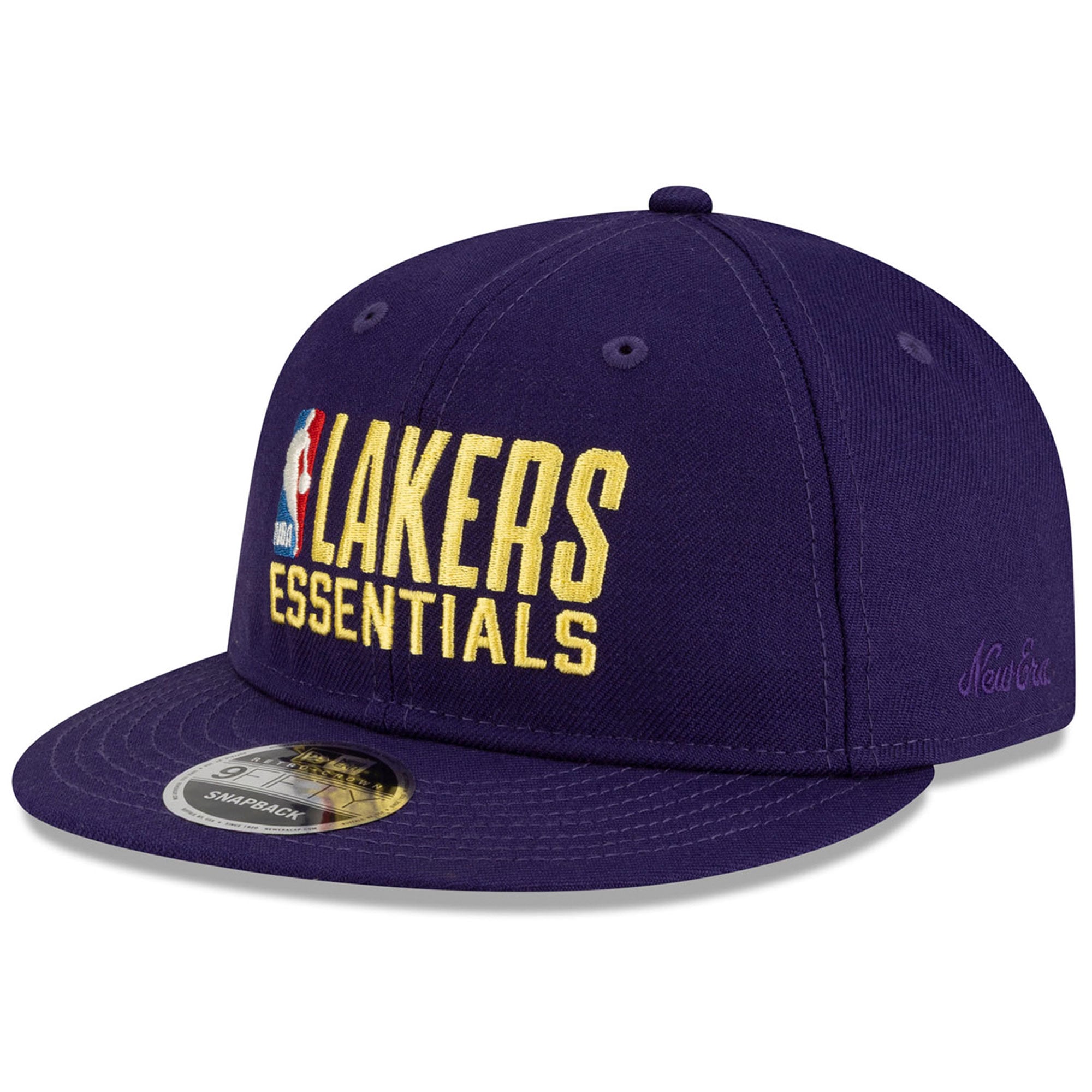 Unisex Fear of God  Purple Los Angeles Lakers Essentials 9FIFTY Snapback Hat