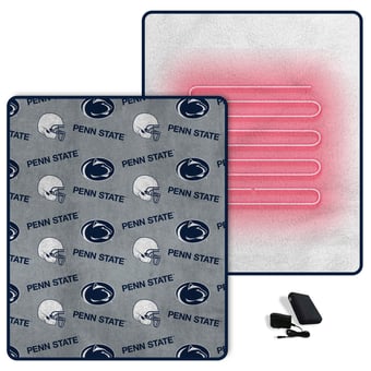 Pegasus  Penn State Nittany Lions Scattered Logos 60" x 70" Heated Blanket
