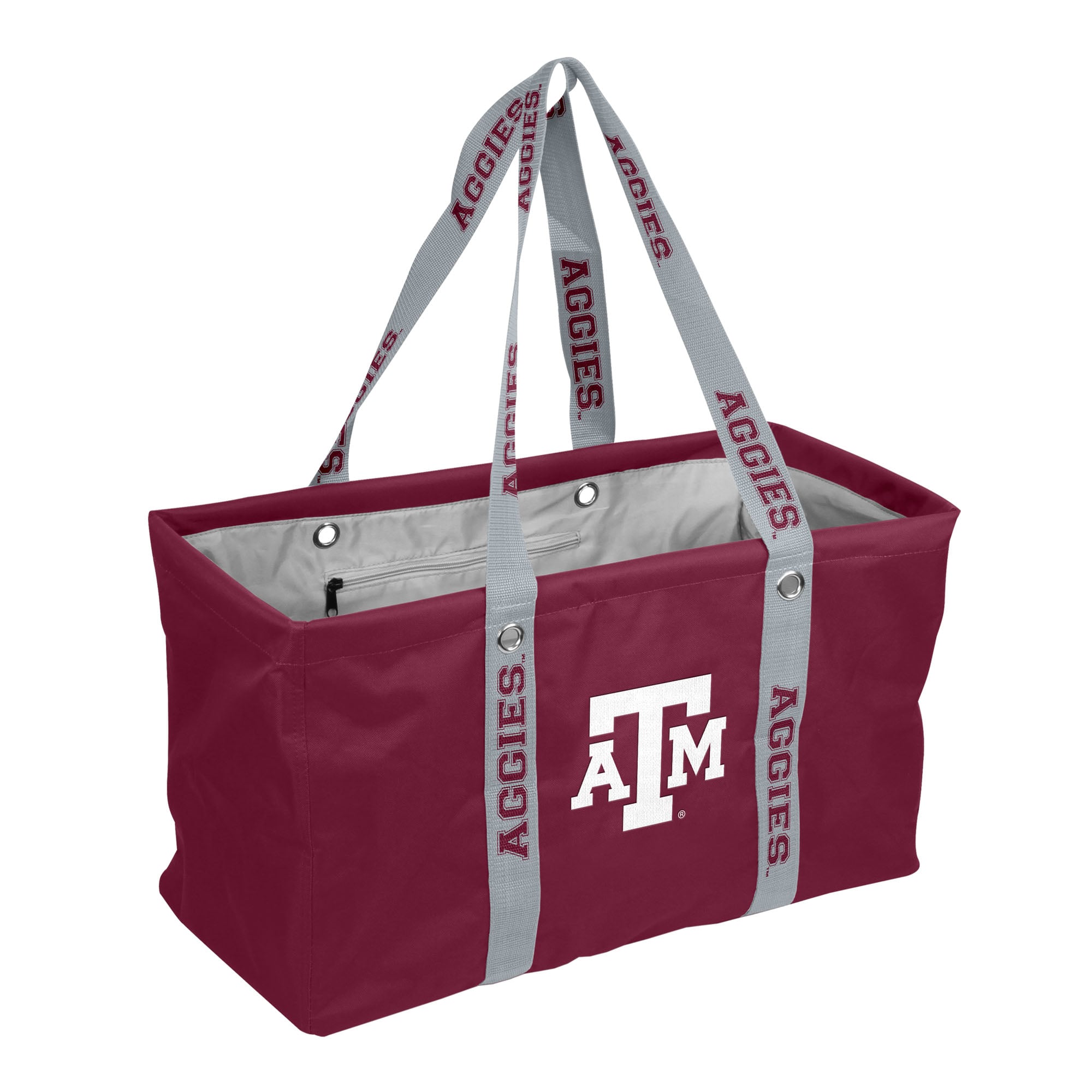 Logo Brands Texas A&M Aggies Picnic Caddy with Wordmark Strap
