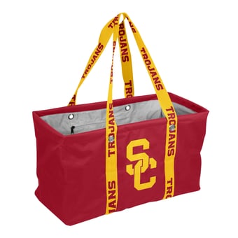 Logo Brands USC Trojans Picnic Caddy with Wordmark Strap