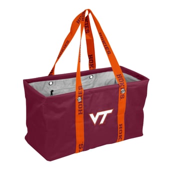 Logo Brands Virginia Tech Hokies Picnic Caddy with Wordmark Strap