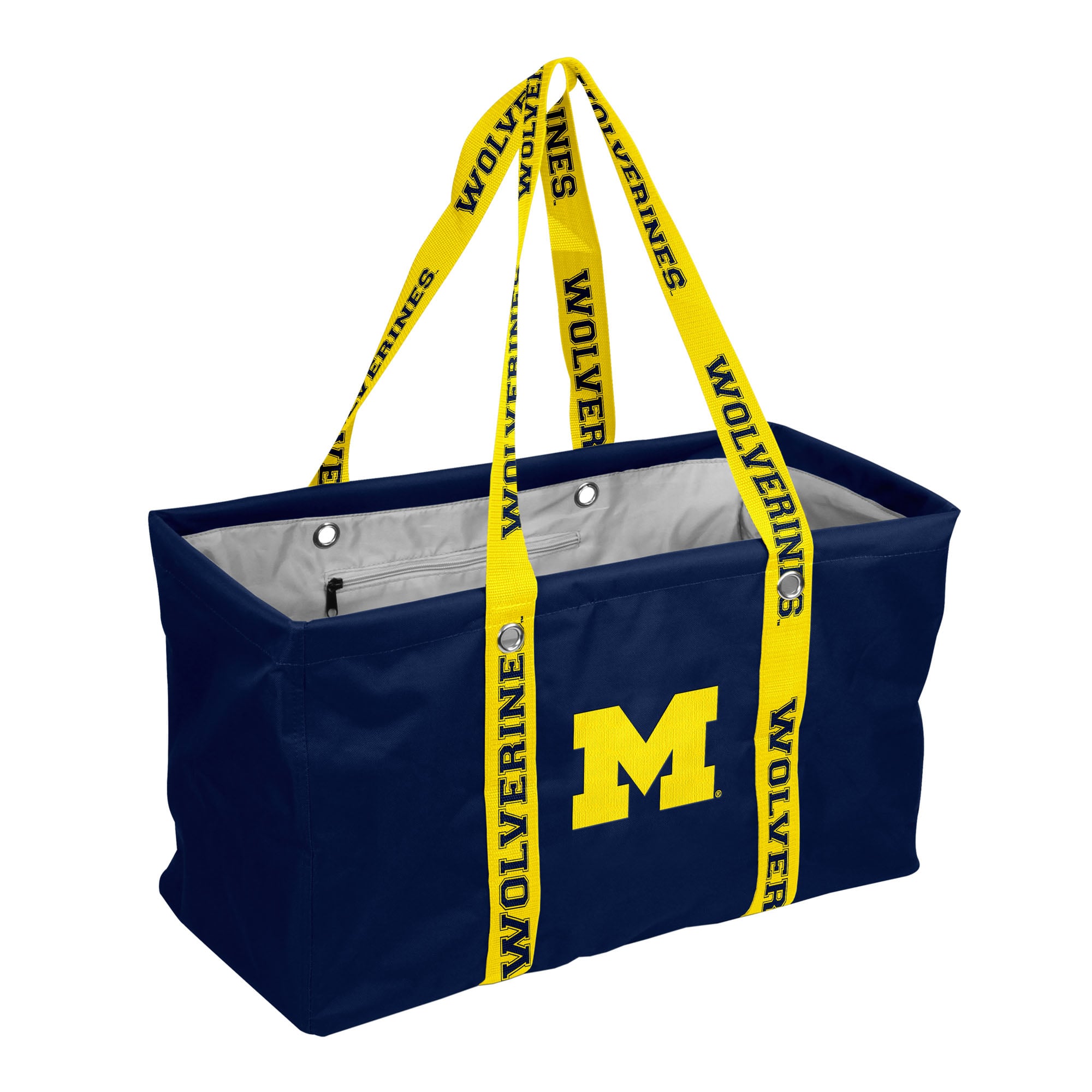 Logo Brands Michigan Wolverines Picnic Caddy with Wordmark Strap