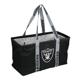 Logo Brands Las Vegas Raiders Picnic Caddy with Wordmark Strap