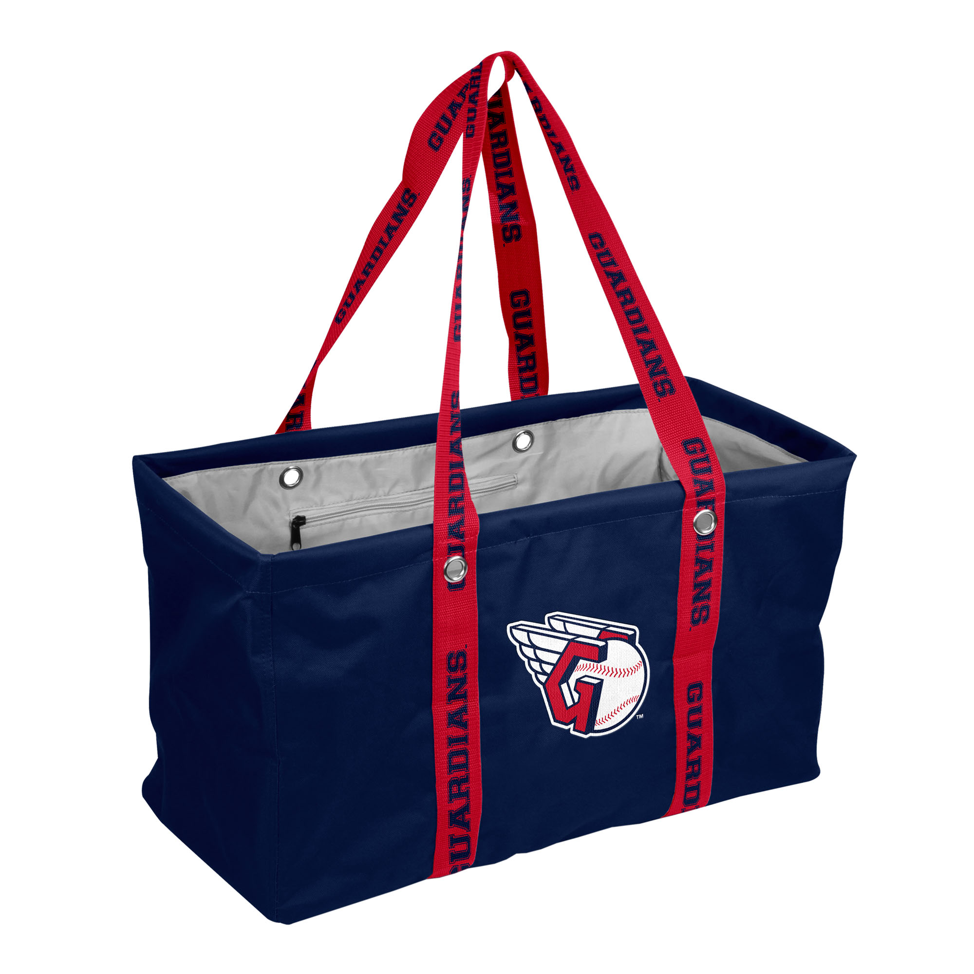 Logo Brands Cleveland Guardians Picnic Caddy with Wordmark Strap