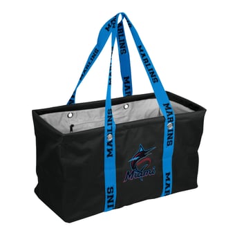 Logo Brands Miami Marlins Picnic Caddy with Wordmark Strap