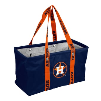 Logo Brands Houston Astros Picnic Caddy with Wordmark Strap