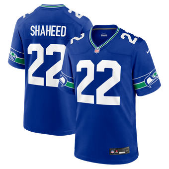 Men's Nike Rashid Shaheed  Royal Seattle Seahawks Alternate  Game Jersey