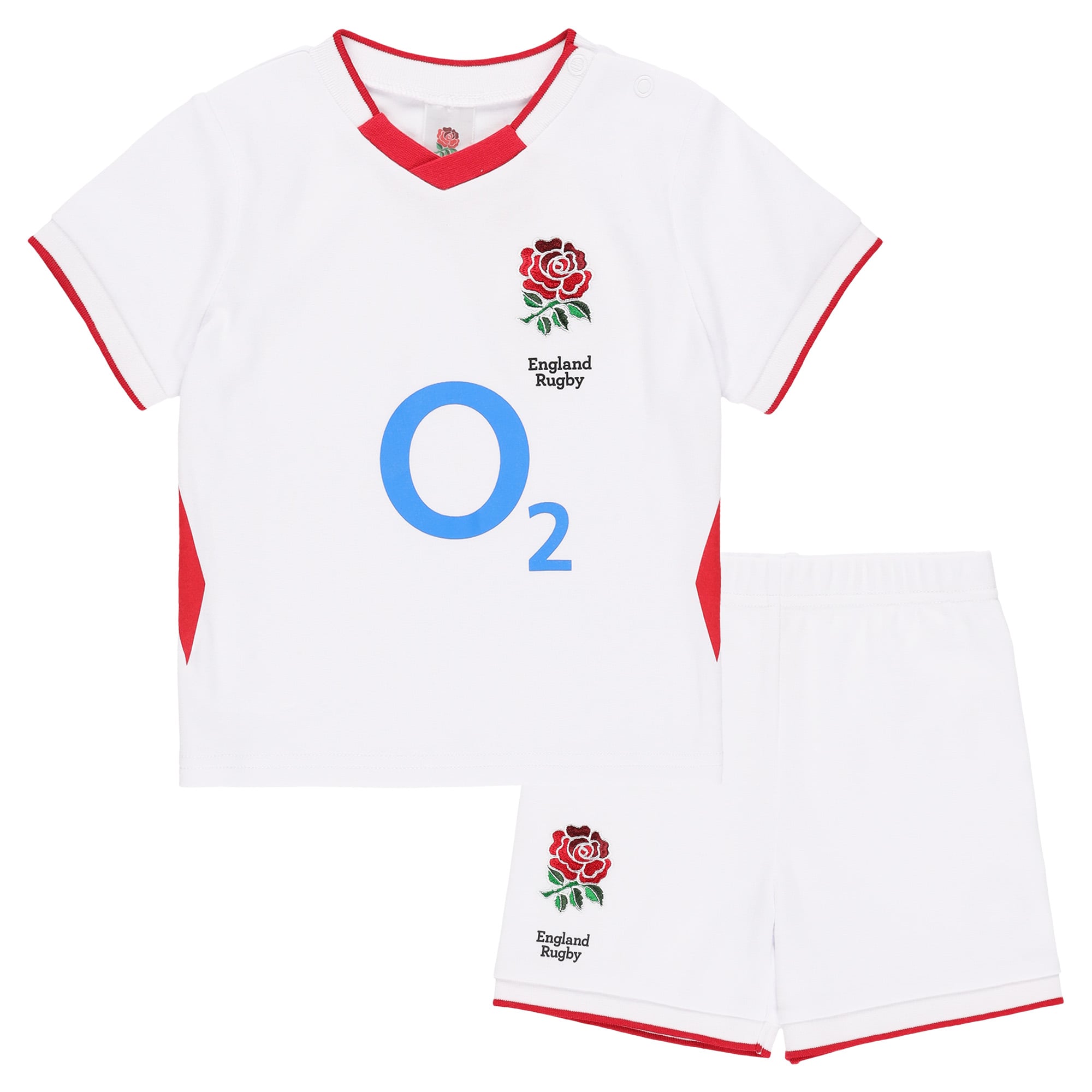 Replica kit home England Rugby 2025/26 - Neonato