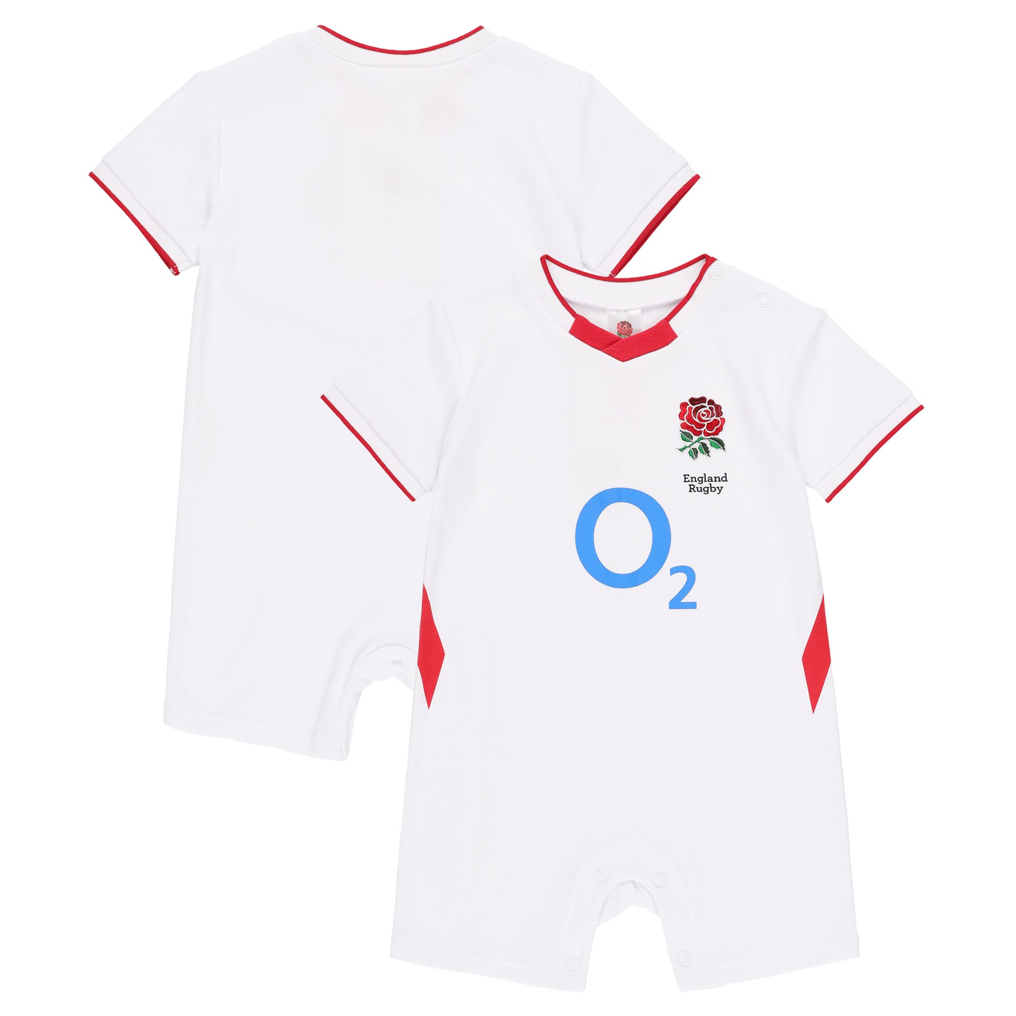 England Rugby Home Kit Romper 2025/26 – Baby England Rugby Home Kit Romper 2025/26 – Baby
