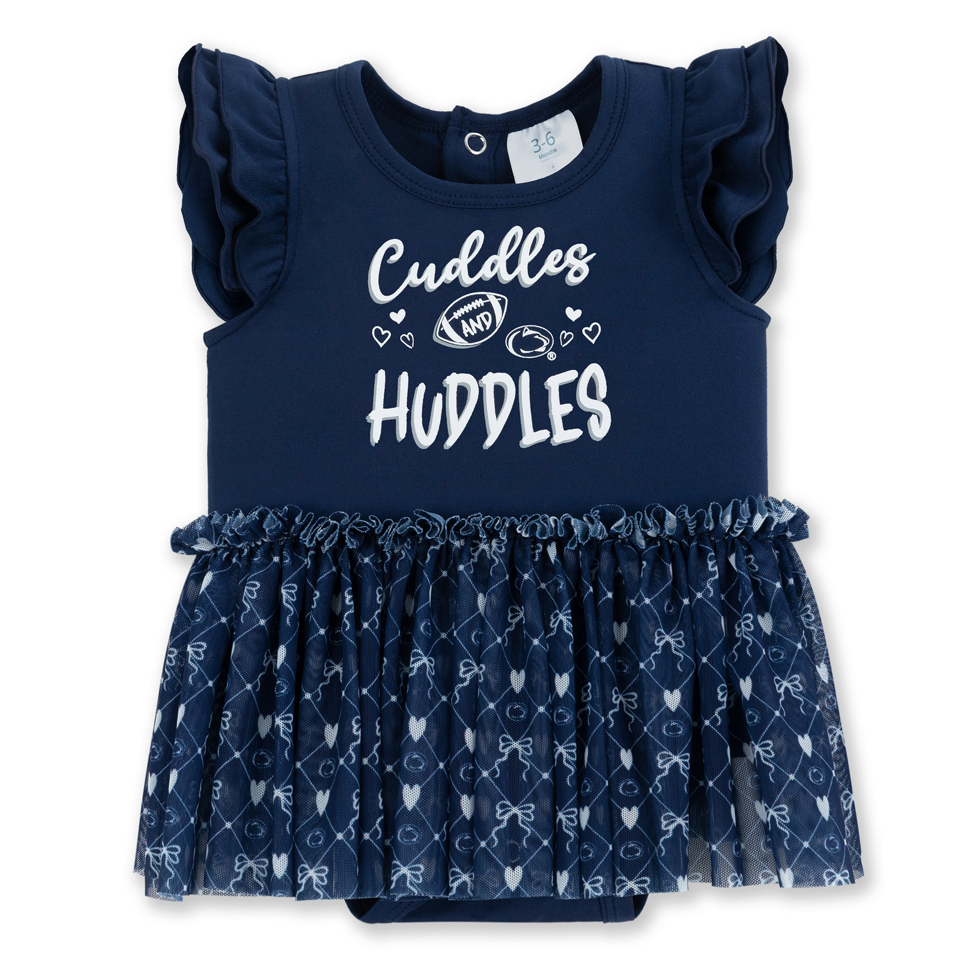 Girls Infant ZooZatz Navy Penn State Nittany Lions Onesie Dress Girls Infant ZooZatz Navy Penn State Nittany Lions Onesie Dress