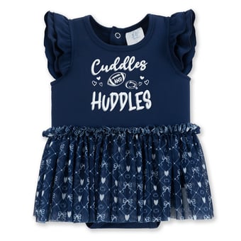 Girls Infant ZooZatz Navy Penn State Nittany Lions Onesie Dress