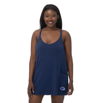 Women's ZooZatz Navy Penn State Nittany Lions Active Pocketed Skort Dress