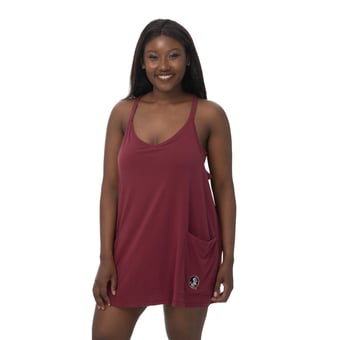 Women's ZooZatz Garnet Florida State Seminoles Active Pocketed Skort Dress