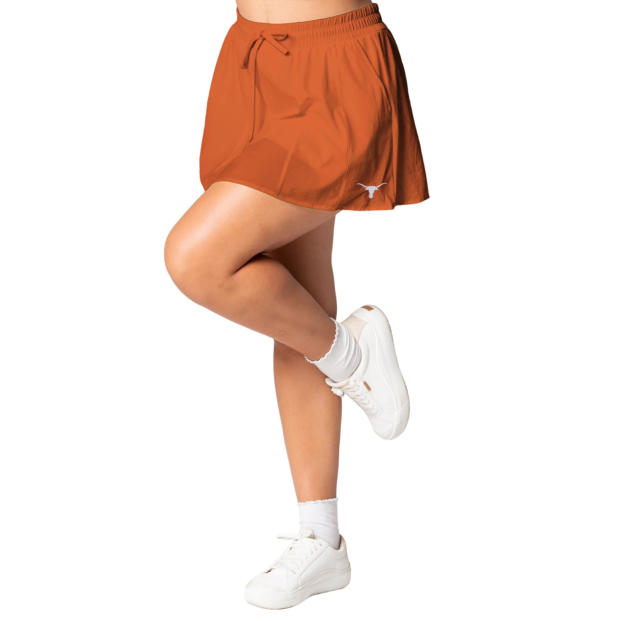 Women's ZooZatz Texas Orange Texas Longhorns Stretch Woven Skort
